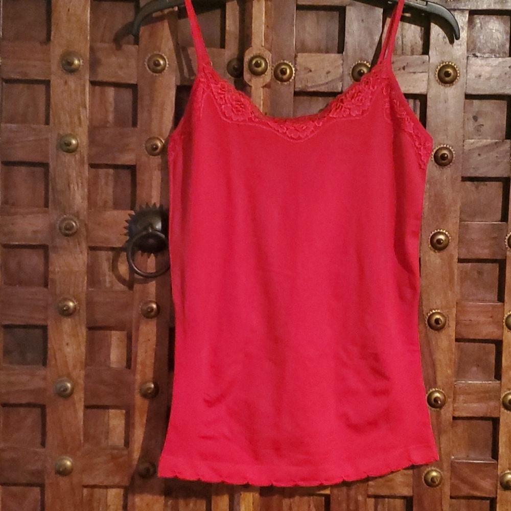 Red camisole